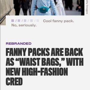 Vintage Valentino by Marc Valentino Waistbag